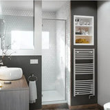 Sèche-serviettes fluide Goreli - Blanc - 500W