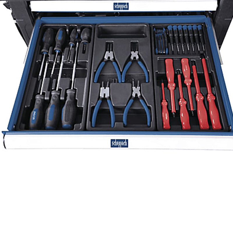 Servante d'atelier SCHEPPACH - 263 outils TW1000