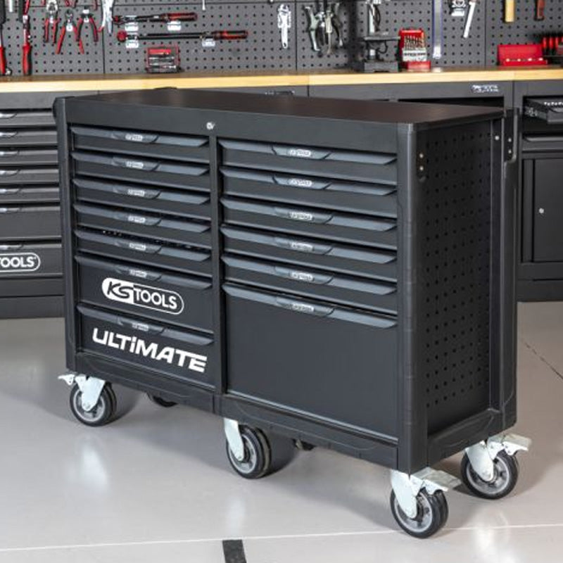 Servante ULTIMATE® 13 tiroirs et 6 roues  - KS TOOLS - 816.0013