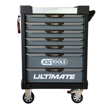 Servante ULTIMATE noire et grise, 7 tiroirs  - KS TOOLS - 816.0007