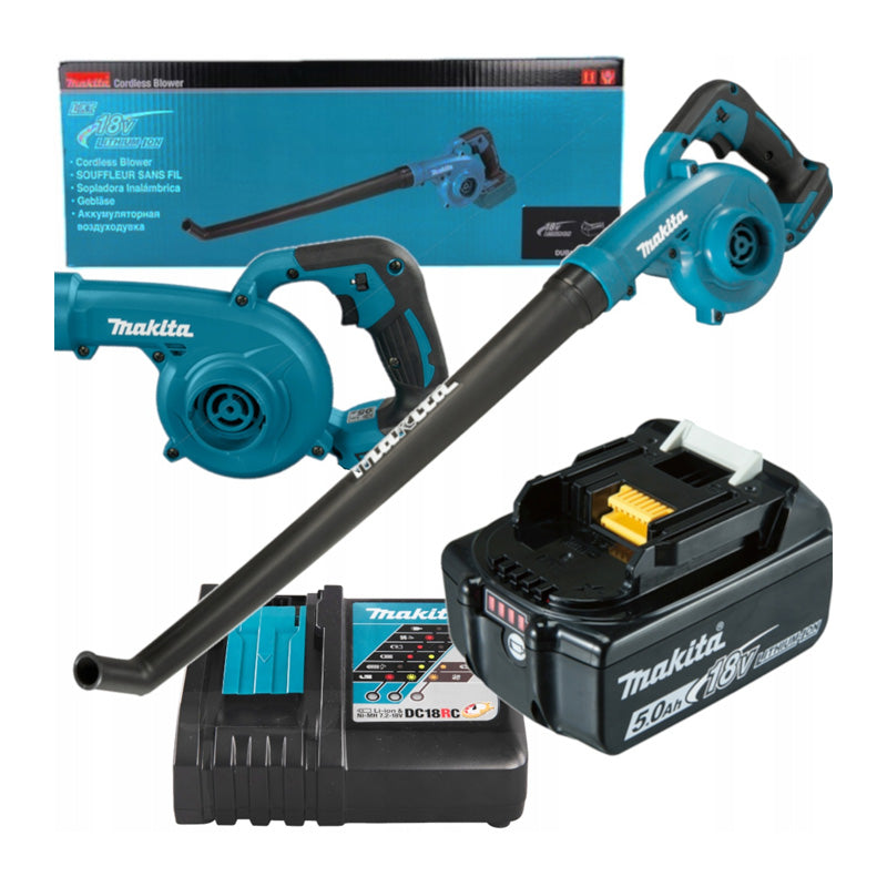 Souffleur MAKITA 18V MAKITA DUB186RT + Batterie BL1850 + Chargeur DC18RC