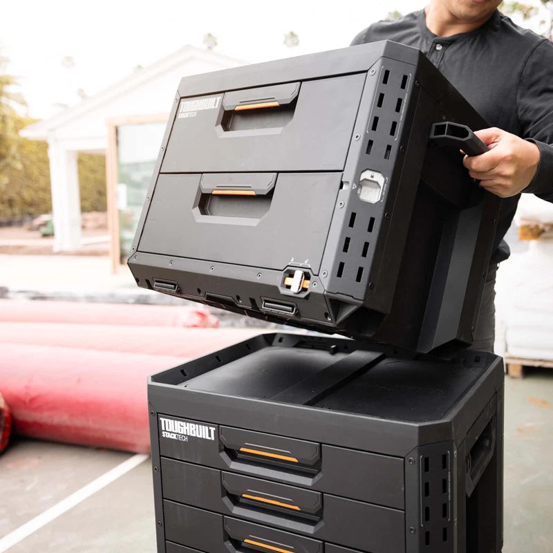 StackTech 2-Tiroirs Locking Box - TOUGHBUILT - TB-B1-D-72-BEA