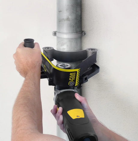 TBS 1300 Ponçeuse pour tube FARTOOLS  Puissance  1300 W, Longueur de l'abrasif 760 MM, Largeur de l'abrasif    20/40 MM, Vitesse d'avance 18-53 M/S, Revètement bi-matière,