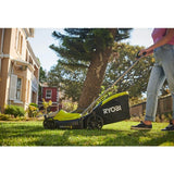 Tondeuse 18V ONE+™ RYOBI OLM1833B Ø coupe 33 cm, ramassage et mulching (Produit seul)