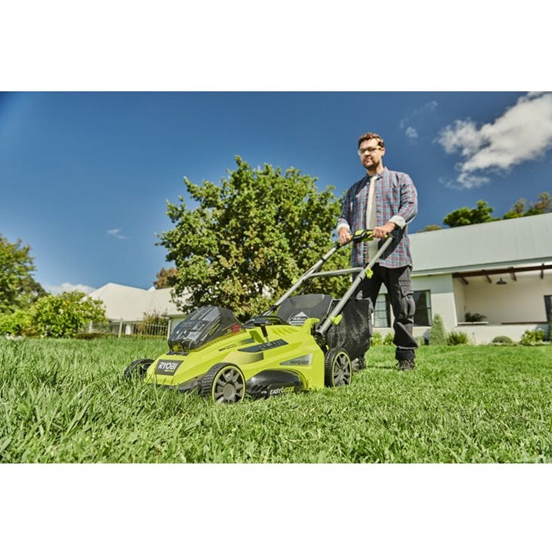 Tondeuse 36V Power Assist™ Brushless RYOBI RLM36X46H50PG - Ø coupe 46 cm - 1 batterie lithium+ 36 V 5,0 Ah - 1 chargeur