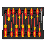 Tournevis VDE Screwdriver Set mixed 14pc - BOSCH - 1600A02NF9