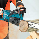 Tronçonneuse 18V  MAKITA DUC357ZX3 35cm brushless (machine seule)
