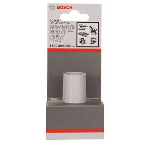 Adaptateur d'aspiration externe BOSCH 1600499005 - 25/35mm