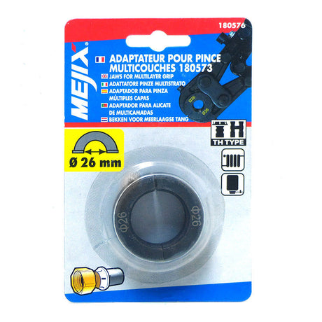 Adaptateur pince multicouches MEJIX 180576 PEX 26 mm