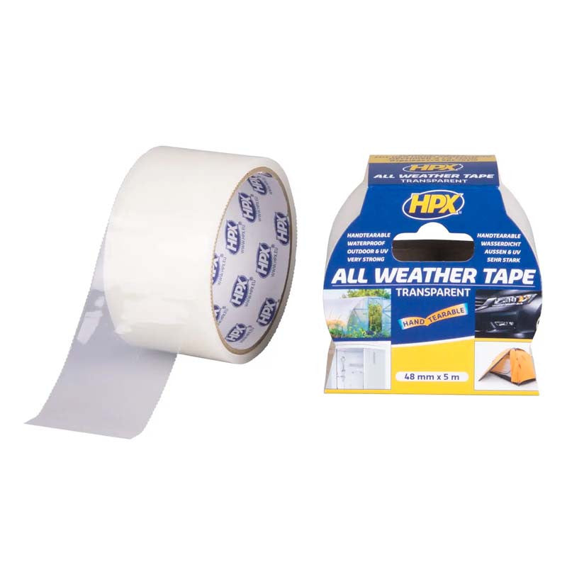 Adhésif transparent HPX AT4805 - All Weather Tape - 5m