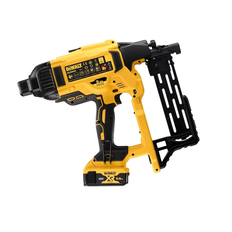 Agrafeuse pour clôture 18V DEWALT DCFS950P2-QW avec coffret et 2 batteries 5,0 Ah