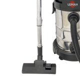 Aspirateur Souffleur eau et poussière - LEMAN - LOASP301 Cuve Inox 30 L - 1400W - avec prise synchronisée