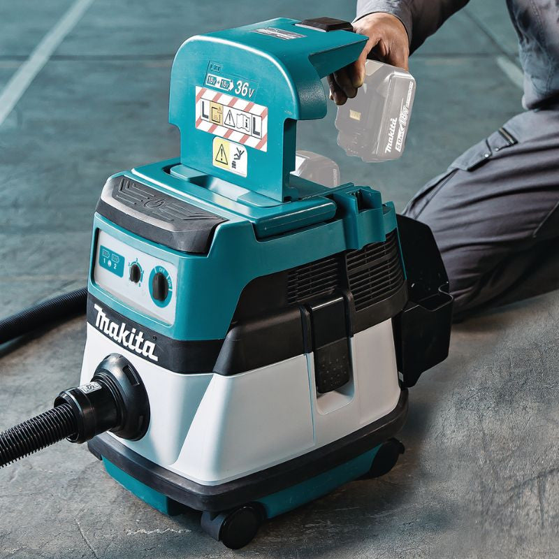 Aspirateur LXT 2x18V MAKITA DVC863LZ solo classe L