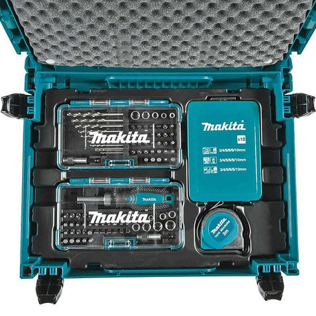 Assortiment Vissage-Perçage MAKITA B-49884 en Coffret Mak-Pac contenant 116 pièces