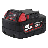 Batterie 5.0 Ah MILWAUKEE M18B5 M18™ Red Lithium