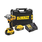 Boulonneuse à chocs ½” 812 Nm 18V DEWALT DCF891P2T-QW Brushless avec coffret et 2 batteries