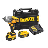 Boulonneuse à chocs ½”  1396 Nm 18V DEWALT DCF900P2T-QW avec coffret et 2 batteries 5,0 Ah