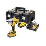 Boulonneuse à chocs ½” 1396 Nm 18V DEWALT DCF900H2T-QW Brushless avec coffret, jonc de sécurité et 2 batteries 5,0 Ah POWERSTACK