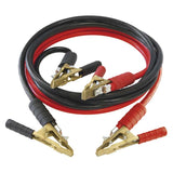 Cable de demarrage 500A  2x3m  Ø25mm²  Pinces Pro Laiton Pur GYS  564015