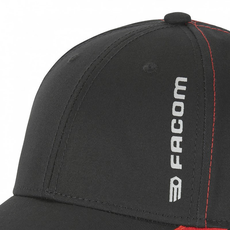 Casquette FACOM EPI - FX/0/1/CAS/REA - Homme - Noir / rouge - Taille unique