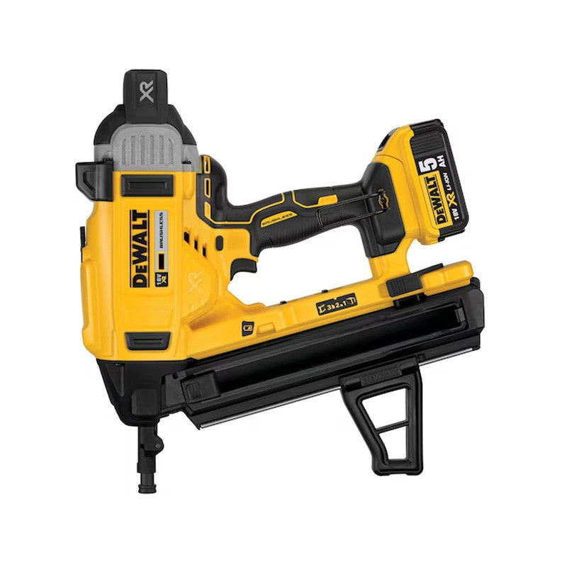 Cloueur béton et acier 18V DEWALT DCN890P1-QW Brushless avec un coffret et une batterie 5,0 Ah18V 5Ah Li-Ion