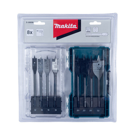 Coffret 8 mèches à bois MAKITA E-08698