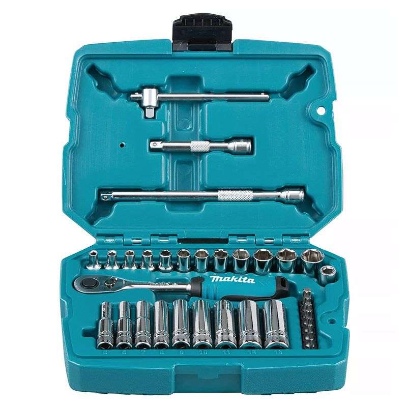 Coffret Clé à cliquet 1/4'' MAKITA B-65567