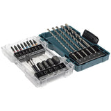 Coffret d'embouts et forets MAKITA  E-07026 SDS-PLUS (18 pièces)