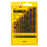 Coffret de 10 forets métal DEWALT DT5911-QZ HSS-R