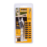 Coffret de 10 pièces DEWALT DT70518T-QZ avec porte-embout pivotant