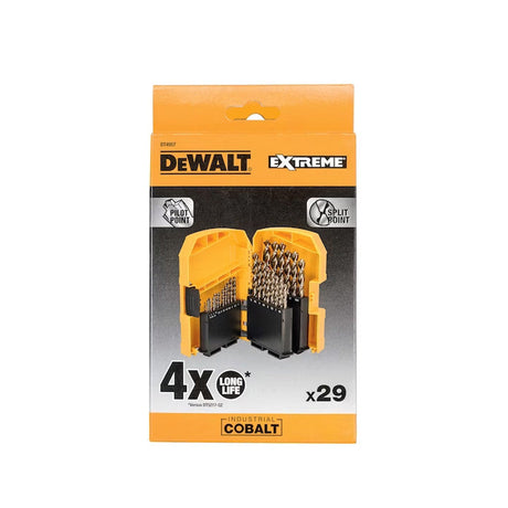 Coffret de 29 forêts métal DEWALT DT4957-QZ Extreme Cobalt HSS-CO