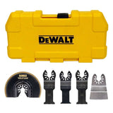 Coffret de 5 accessoires DEWALT DT20715 pour multi-cutter