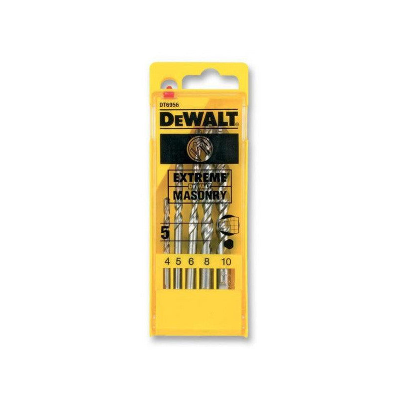 Coffret de 5 forêts béton Extreme DEWALT DT6956-QZ Ø 4,5,6,8,10mm