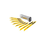 Coffret de 8 lames de scie sabre sécable bi-métal DEWALT DT2446-QZ avec boite de rangement