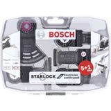 Coffret spécial électricien et plaquiste starlock 6 pièces BOSCH PRO 2608664622