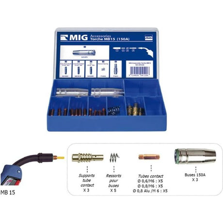 Coffret pour Torche MIG 250 A (MB25) GYS 041233