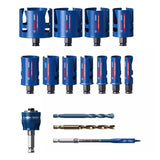 Coffret trépans multiconstruction Expert BOSCH 061599763Y 15 pièces + couteau suisse offert