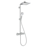 Colonne de douche Crometta E 240 EcoSmart Chrome HANSGROHE 27281000 avec mitigeur thermostatique