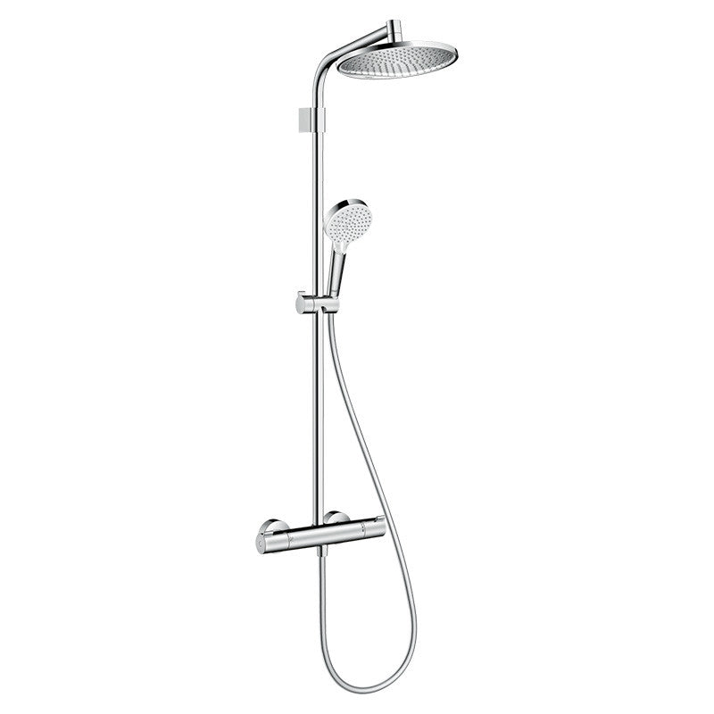 Colonne de douche Crometta S 240 HANSGROHE 26781000 avec mitigeur thermostatique Varia