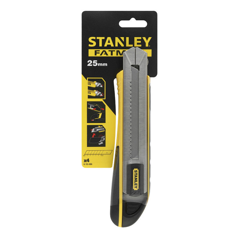 Cutter à cartouche STANLEY 0-10-486 FATMAX - 25 mm