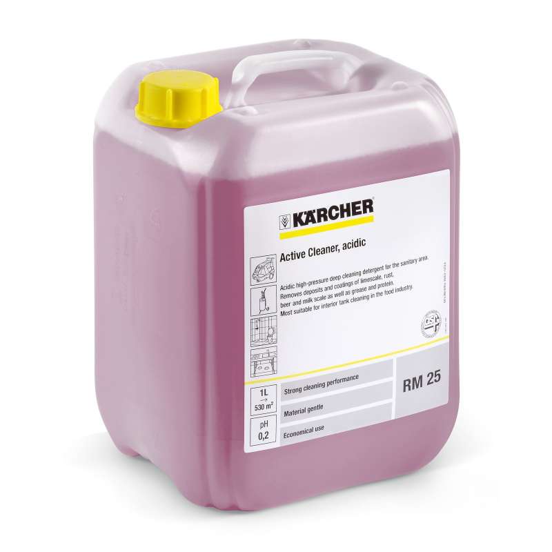 Détergent actif KARCHER PressurePro acide RM 25 10 litres