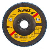 Disque à lamelles Ø125mm DEWALT DT3267-QZ type 29 - grain 80