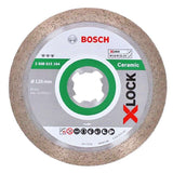 Disque à tronçonner diamanté BOSCH PRO 2608615164 X-LOCK Best for Ceramic Ø 125mm