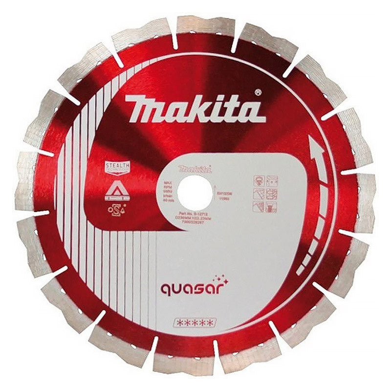 Disque diamanté MAKITA B-12712 Quasar 230mm