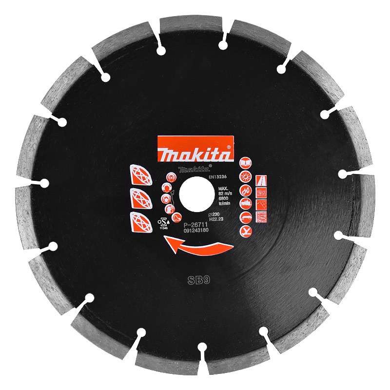 Disque diamanté MAKITA PREMIUM BLADE SB9 pour asphalte