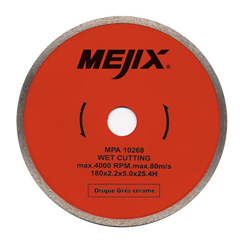 Disque grès cérame MEJIX 180016 - 200 mm BR 25.4/22.2 mm