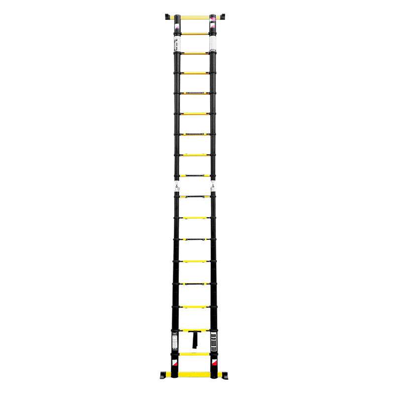 Echelle - Escabeau télescopique WOERTHER GRAFITEK ES-560DB-G-P4 2m80 à 5m60 (avec housse)