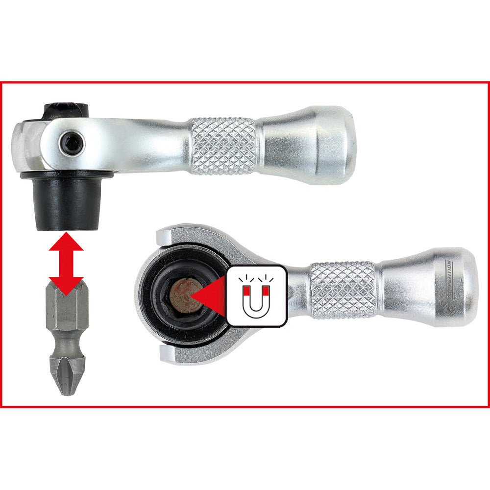 Coffret mini-cliquets COMPETITION 1/4", 2 pcs - KS Tools - 512.1414 COMPETITION