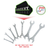 Jeu de clés à fourches extra-plates COMPETITION, 7 pcs - KS Tools - 512.0207 COMPETITION