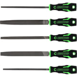 Jeu de limes COMPETITION, 5 pcs - KS Tools - 512.0405 COMPETITION